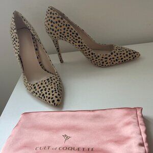 NEW - Cult of Coquette Cheeta pumps - Size 9